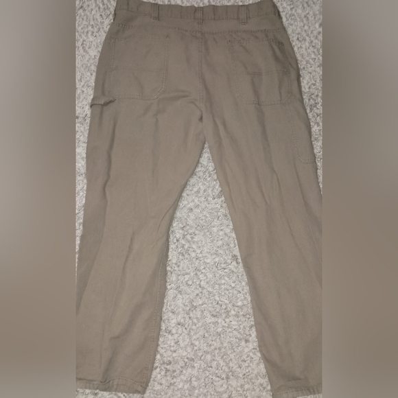 Men's Blue Mountain Cotton Pants Size 40x32 Cargo Hammer Loop Construction... - Picture 1 of 4